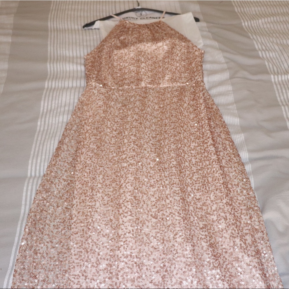 Amsale bridesmaid dress Chandler